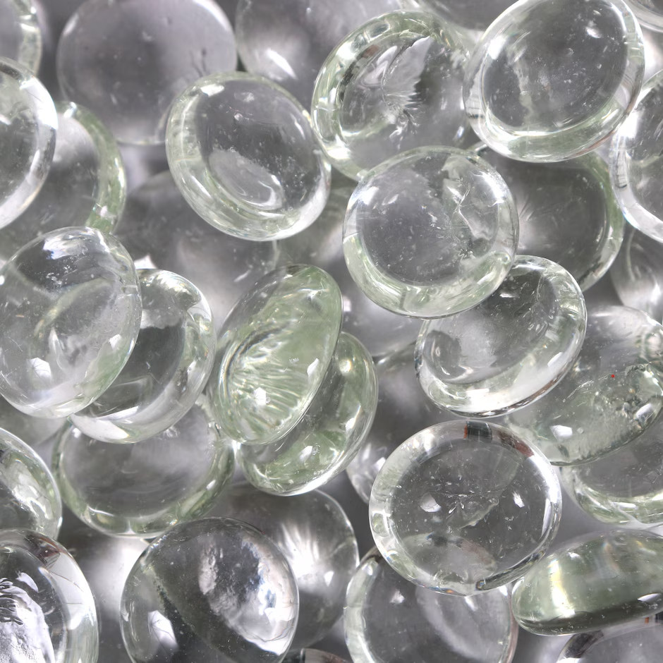 Clear Glass Gems 14oz ~Sparkling Decorative Accents for Vases, Aquariums, Crafts