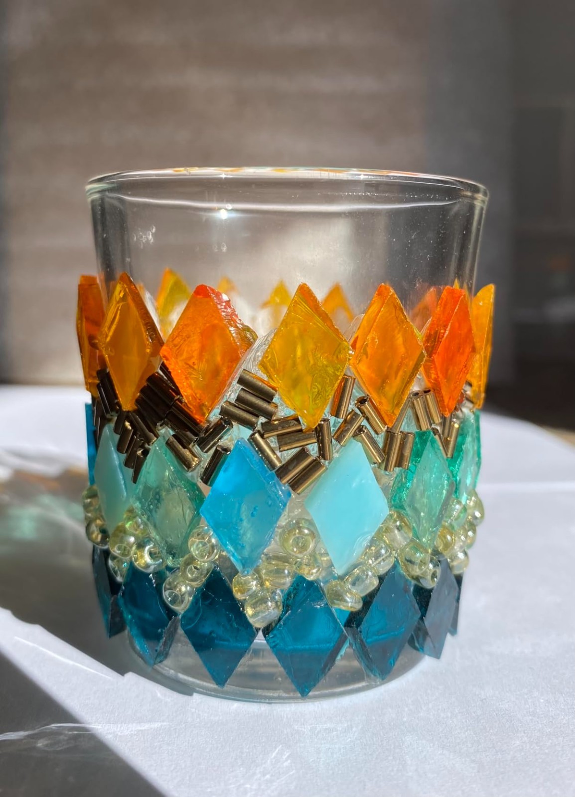Variety Pack of 1100 Mosaic Tiles – Bright Glass Shapes for DIY Creativity