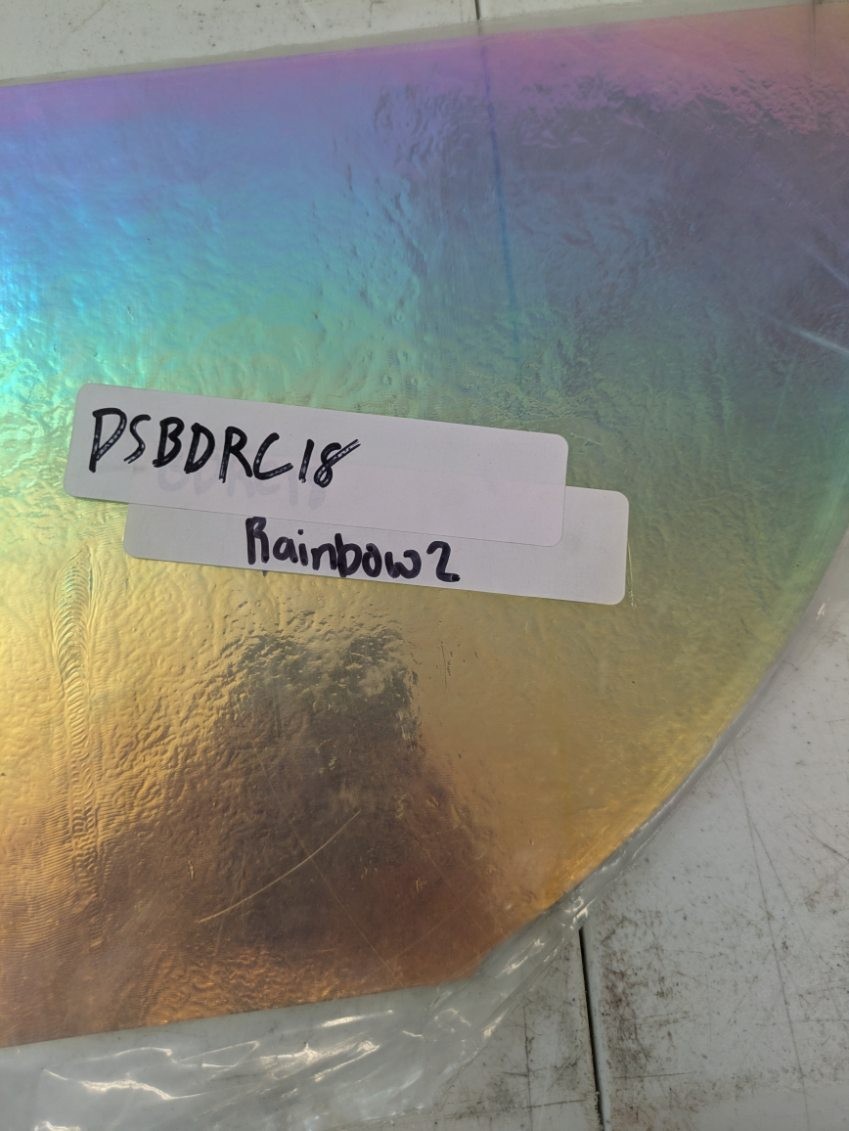Cut Dichro – Rainbow 2 on Clear – 90coe – DSBDRC18