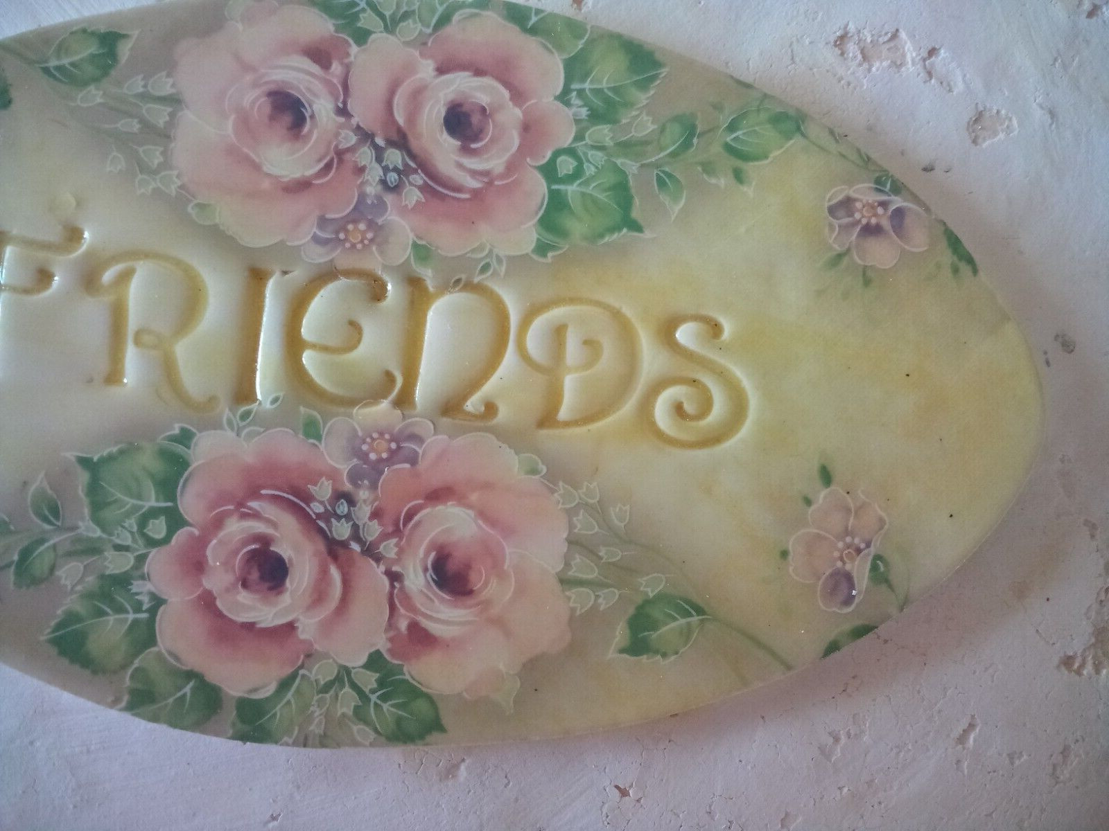 Mosaic Tiles FRIENDS PINK Rose’s Garden Flowers chic Kiln fired Ceramic OL99