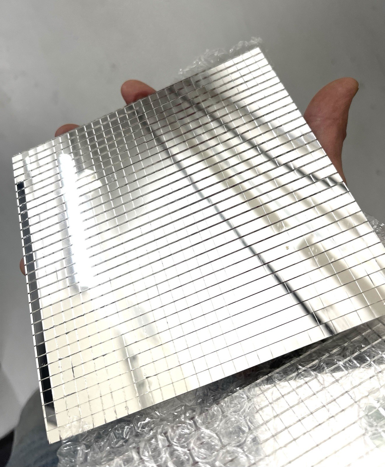3600 Pcs Disco Ball Mirror Tiles Self Adhesive Mosaic Mirror for Crafts 5 X 5 Mm