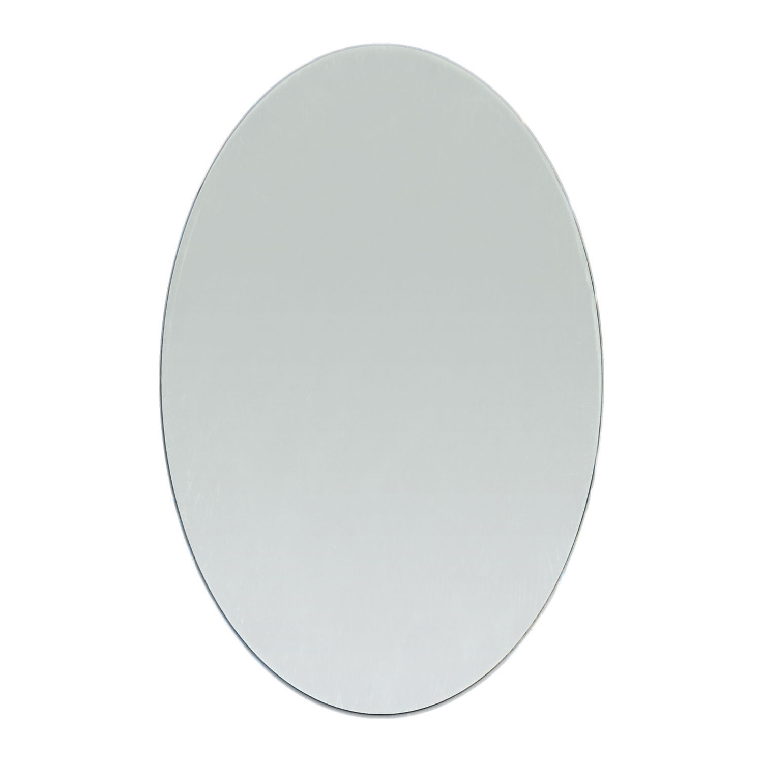 4 x 6 inch Oval Glass Craft Mirrors Bulk 12 Pieces Mosaic Tiles