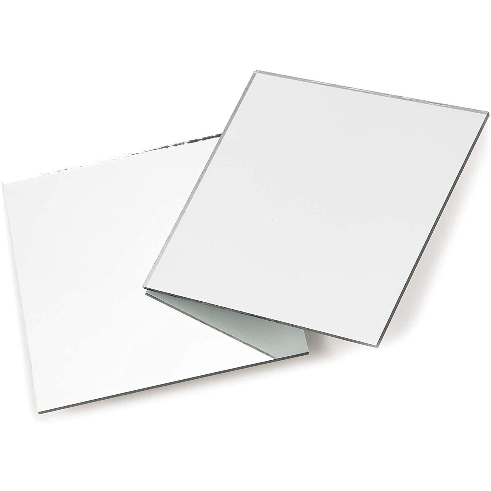 Bright Creations Mirror Art Tiles – 3 in, Silver, 50 Pack – 3 inches, Silver