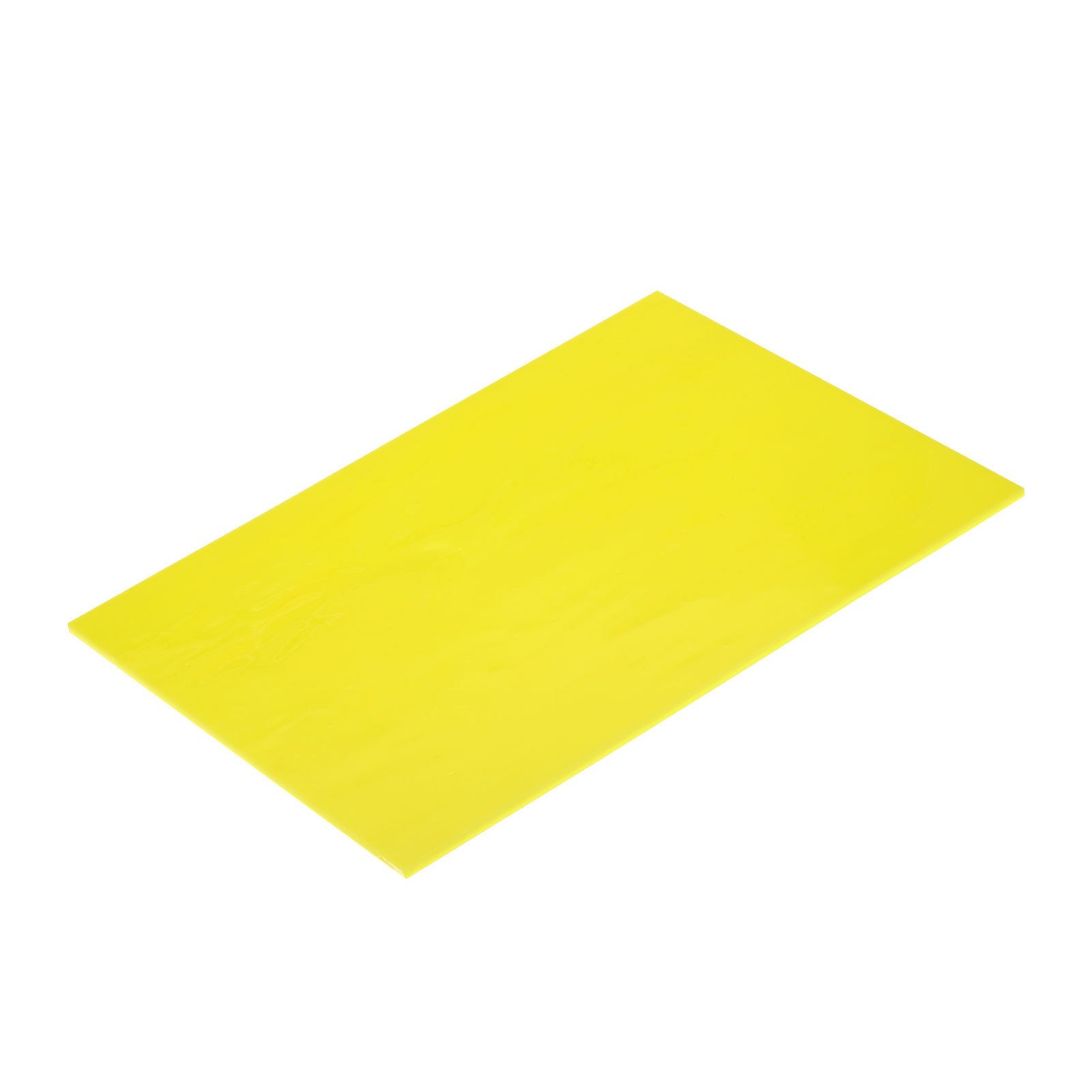 Stained Glass Sheet Mosaic Tile 7.9 Inch x 5.9 Inch Yellow Sheets,1PCS