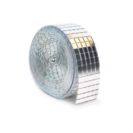 3000 Pieces Disco Ball Tiles Disco Mirror Tiles 5 mm X 5 mm Mosaic Square