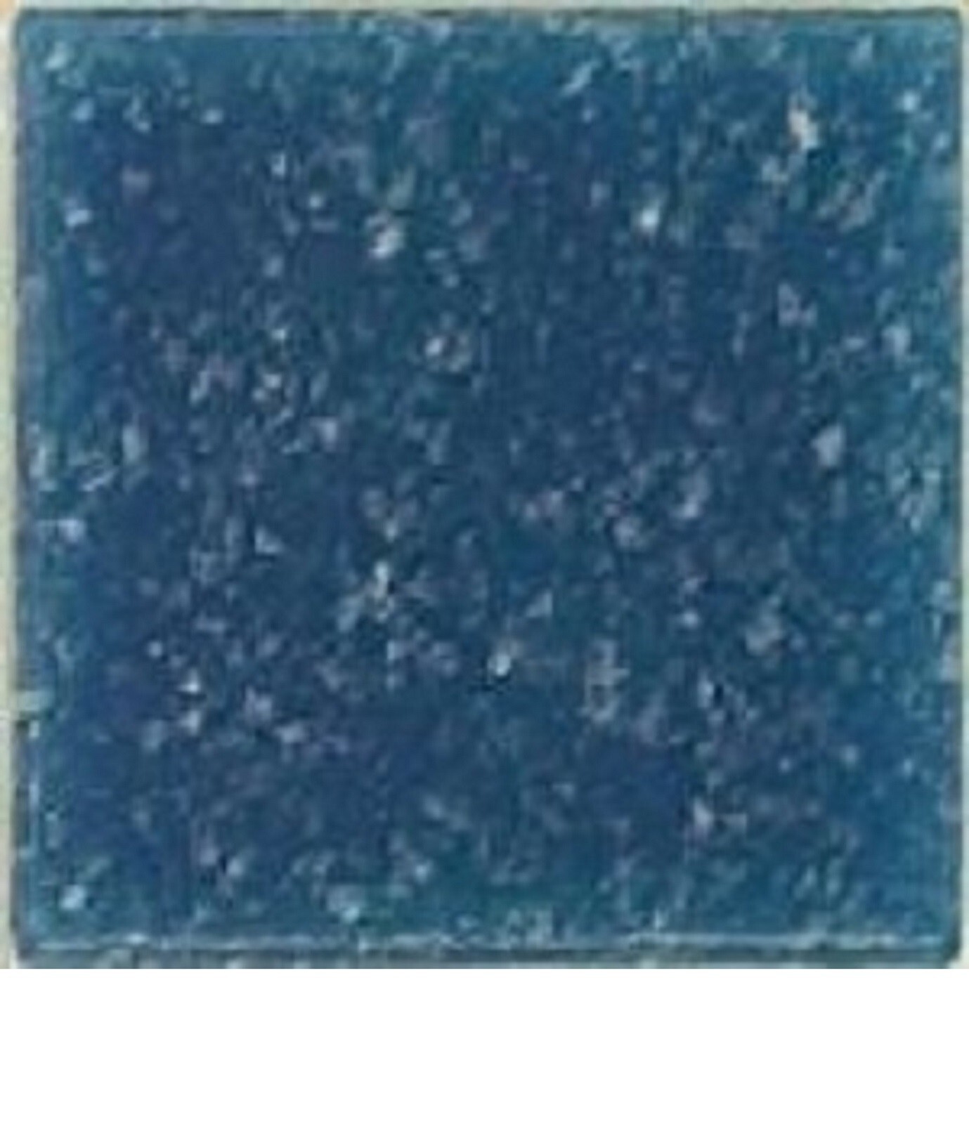 25 Tiles 3/4 inch Dark Denim Blue Vitreous Glass Mosaic Tile Pieces – crafting