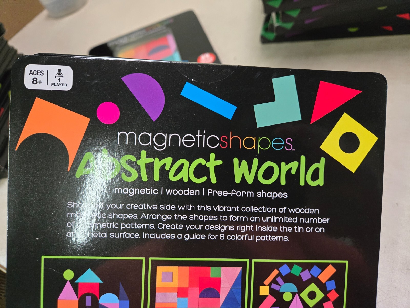 SEALED MAGNET MOSAIC TILE Set Anstract World byBrainwright Refrigerator Art