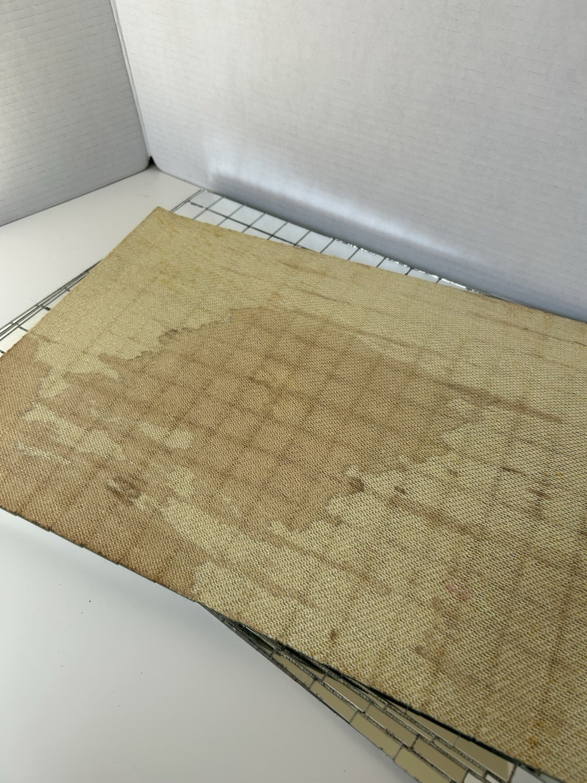Vintage 70s mirrored Mosaic Tiles disco placemats / coasters (6 of each)