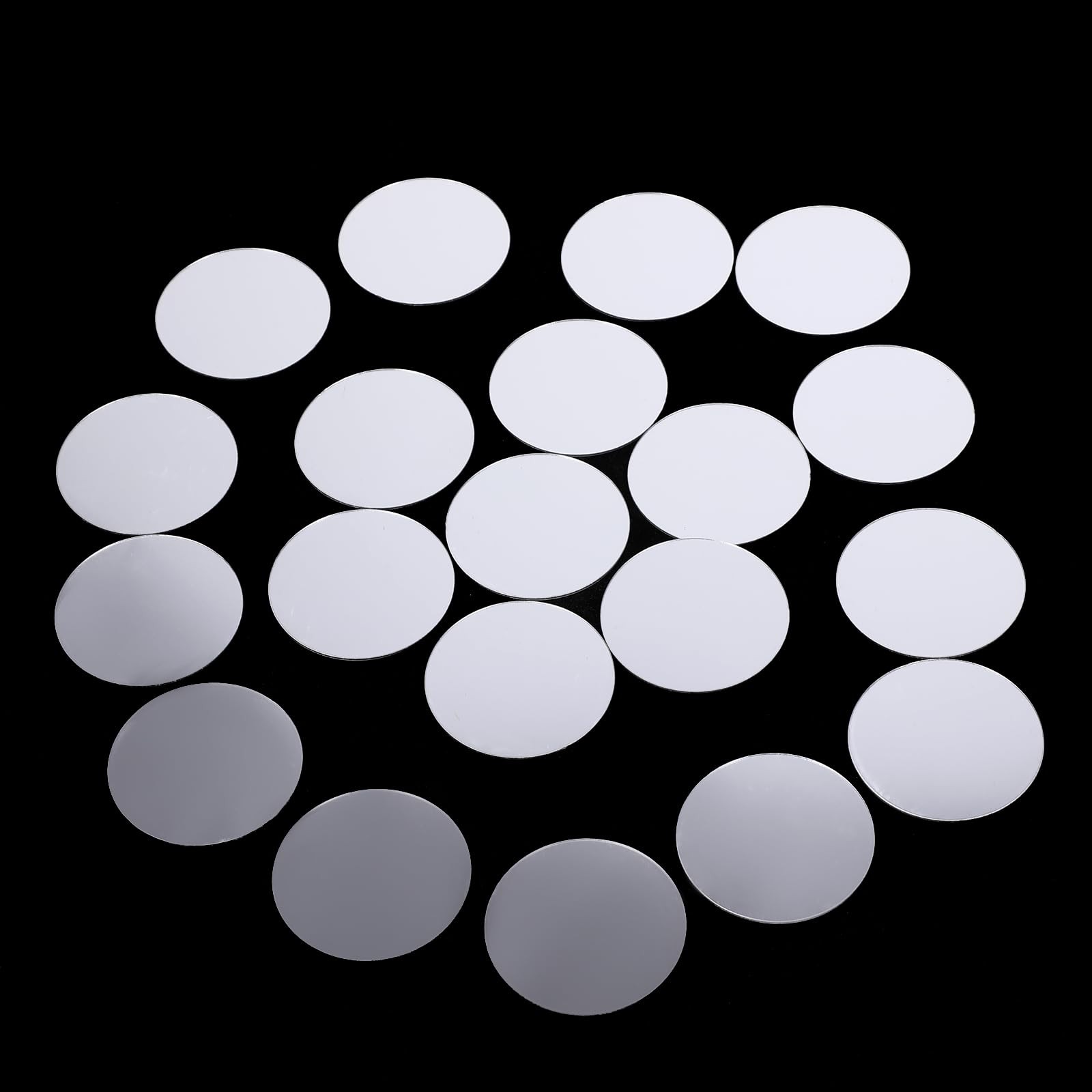 Mini Size Acrylic Round Mirror Adhesive Small Round Mirror Circles Craft Mirror