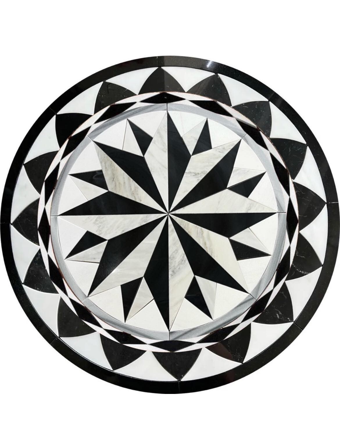 Floor Marble Medallion 28×28 Inch