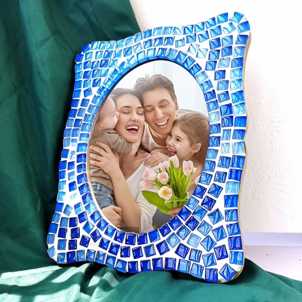 Glass Mosaic Tiles 0.3LB Stained Glass Pieces DIY Craft Shapes