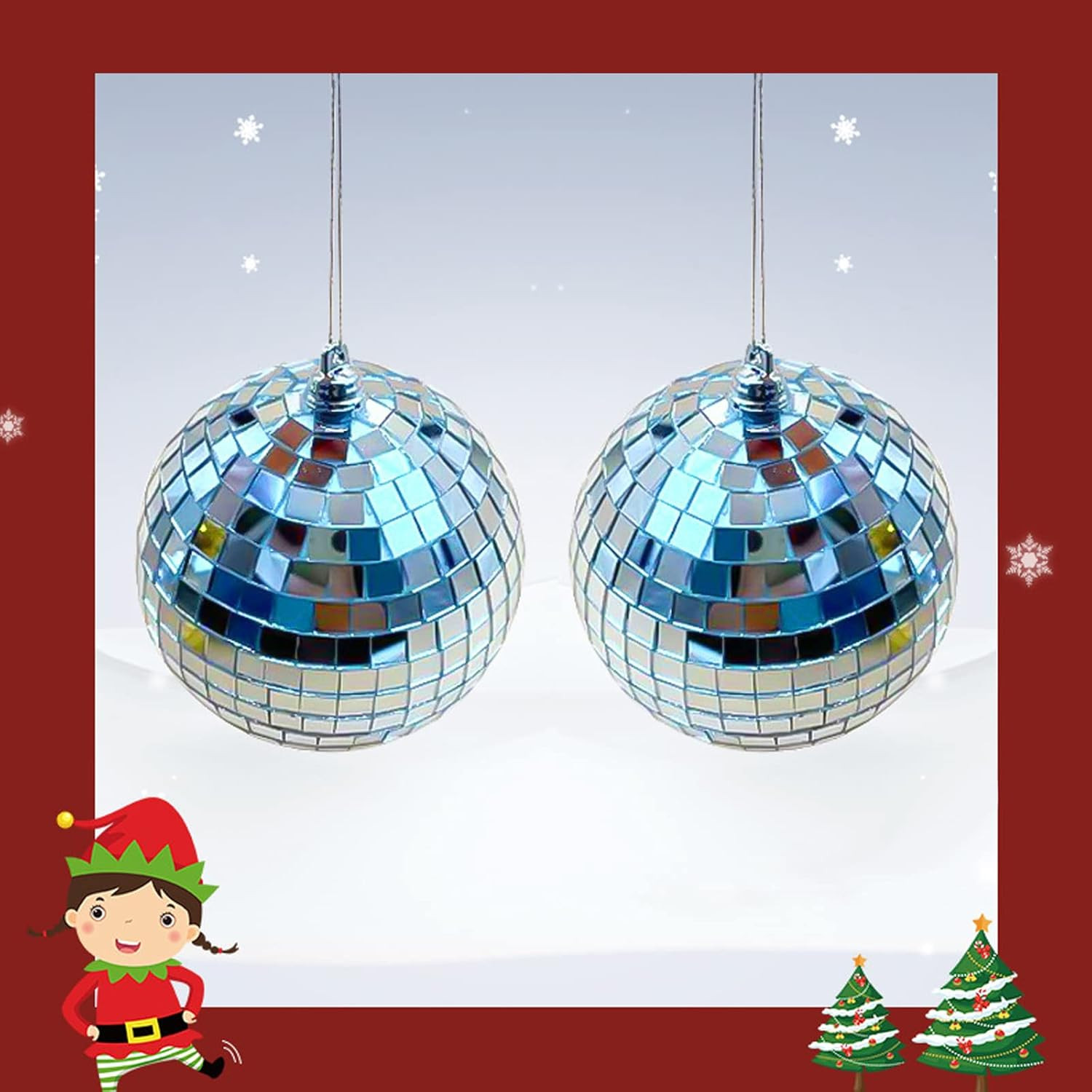 10800 Pcs Self Adhesive Mosaic Tiles, 5 X 5 Mm Square Disco Ball Mirror Tiles S