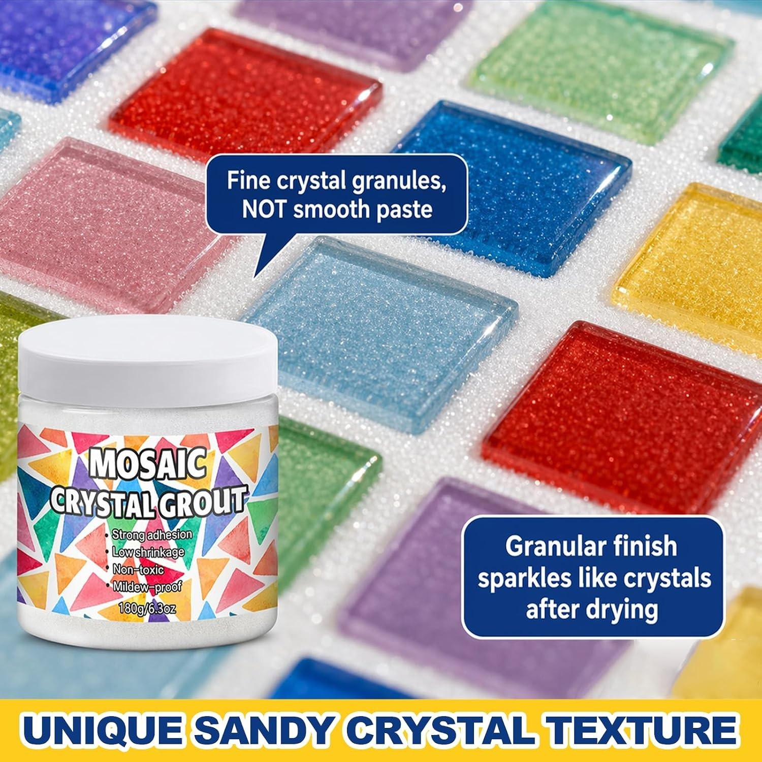 Mosaic Crystal Grout, Mosaics Tile Tools, Mosaic Tile Accessories – Essential…