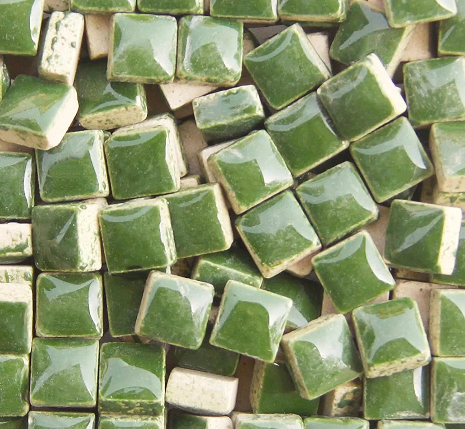 200 Pieces / 200 G Square Ceramic Mosaic Tiles – 1X1 Cm for Home Decoration, DIY