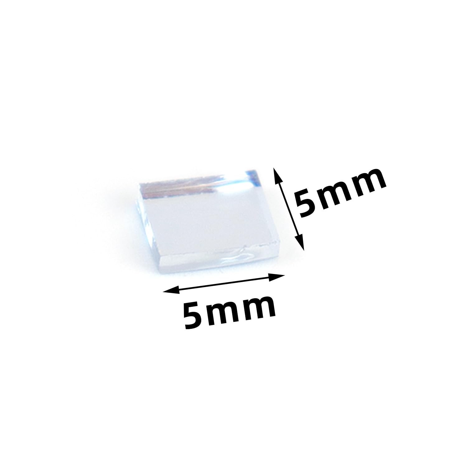 3000 Pieces Disco Ball Tiles Mirror 5 mm X 5 Mosaic Silver