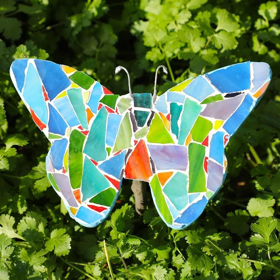 Irregular Stained Glass Scraps Cathedral Glass Scrap Pieces Sheets Mosaic Tiles