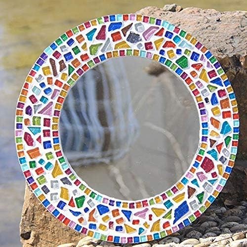Vibrant 200g Stained Glass Mosaic Tiles – Perfect for Art Deco Craft Projects