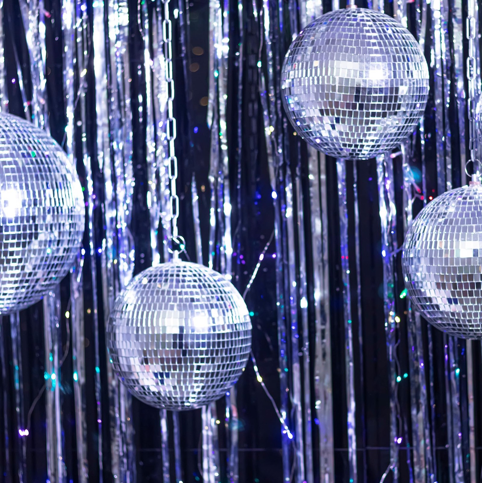 PP OPOUNT 10000 PCS Mini Disco Tiles, 1 Roll 5 x 5 mm 10000 PCS, Silver