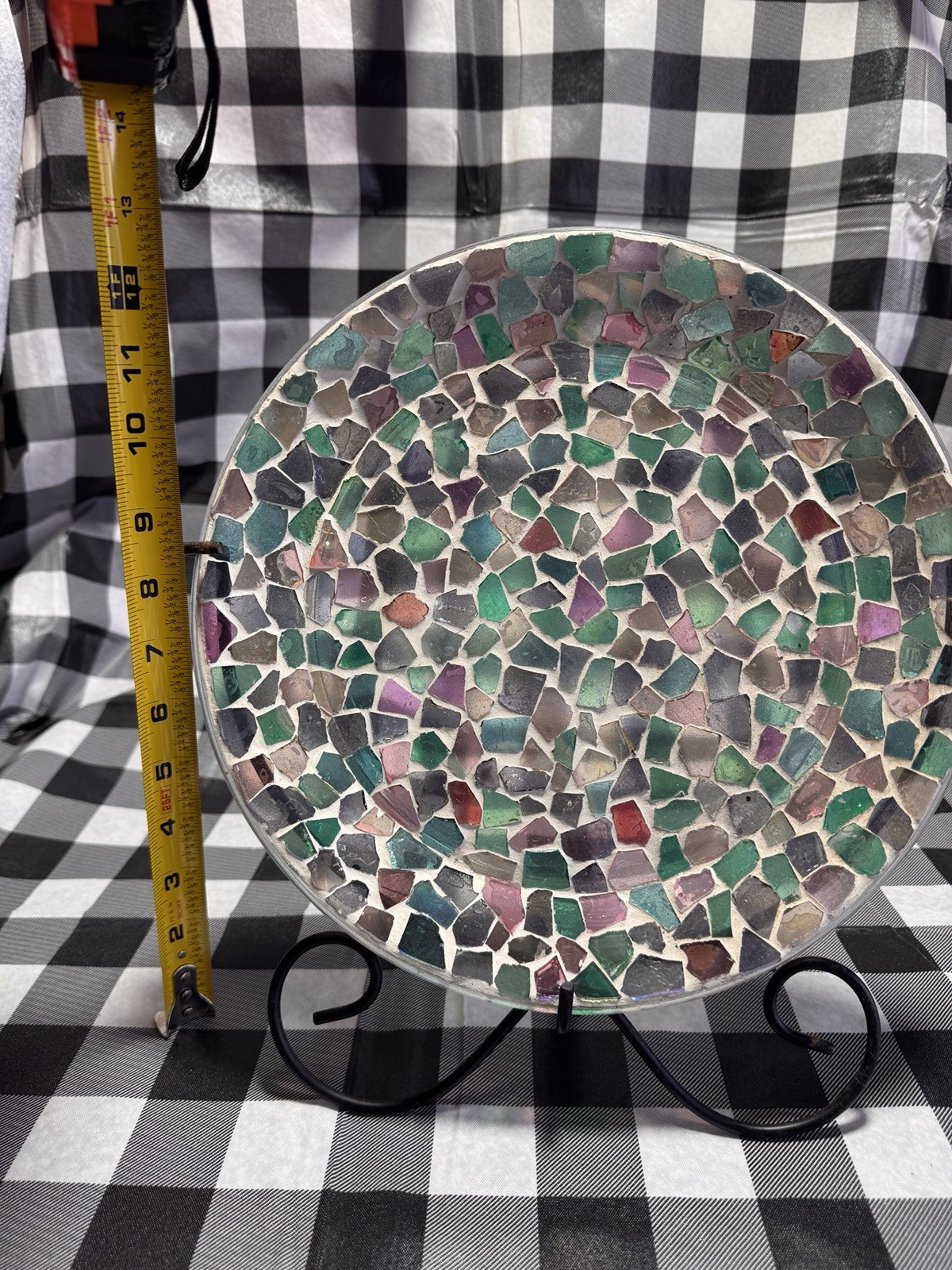 Mosaic Decorative Collectors Plate
