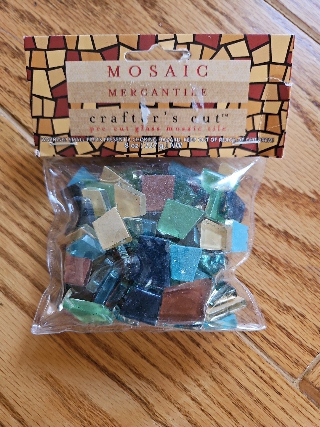 Diamond Tech Crafts Crafter’s Cut Mosaic Tiles .5lb-Assorted Mirrors
