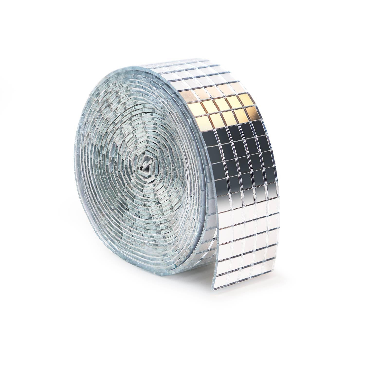 3000 Pieces Disco Ball Tiles Mirror 5 mm X 5 Mosaic Silver