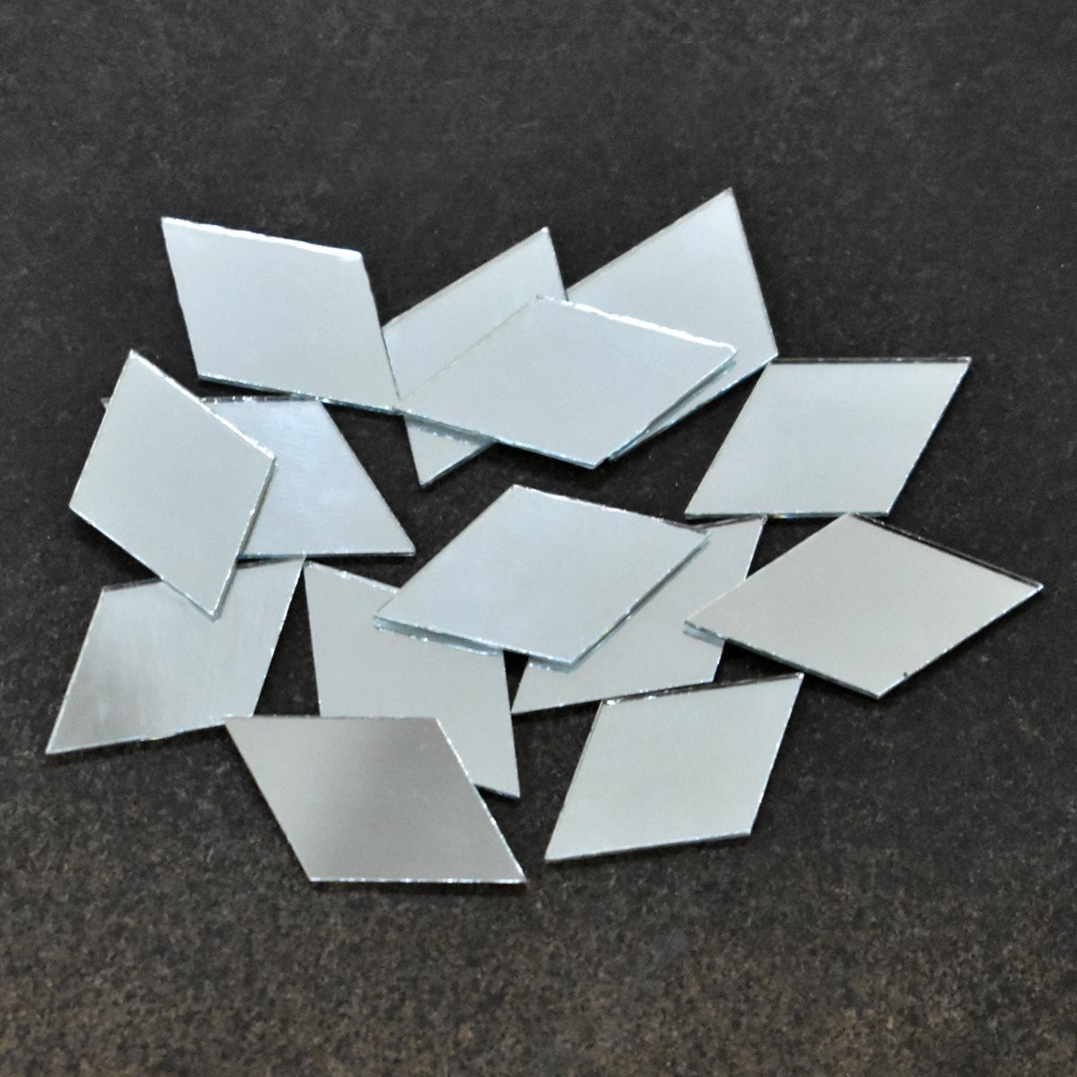 Shisha Mirrors for Embroidery Hijab Craft Purpose Mosaic Tiles Decor 24*15 MM