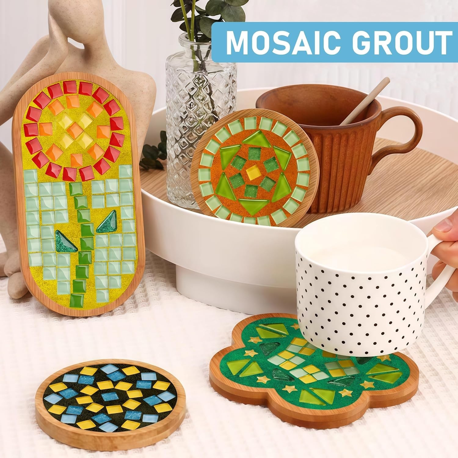 Mosaic Crystal Grout, Mosaics Tile Tools, Mosaic Tile Accessories – Essential…