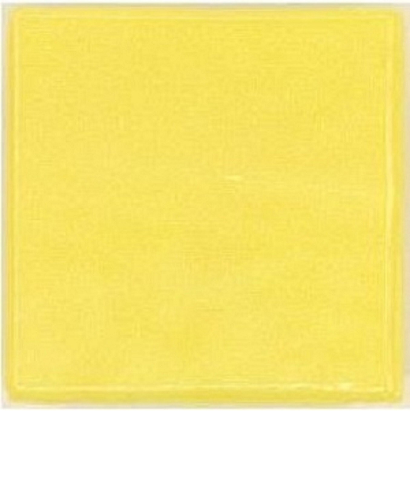 100 tiles – Yellow Vitreous Glass Mosaic Tiles – 3/8 inch