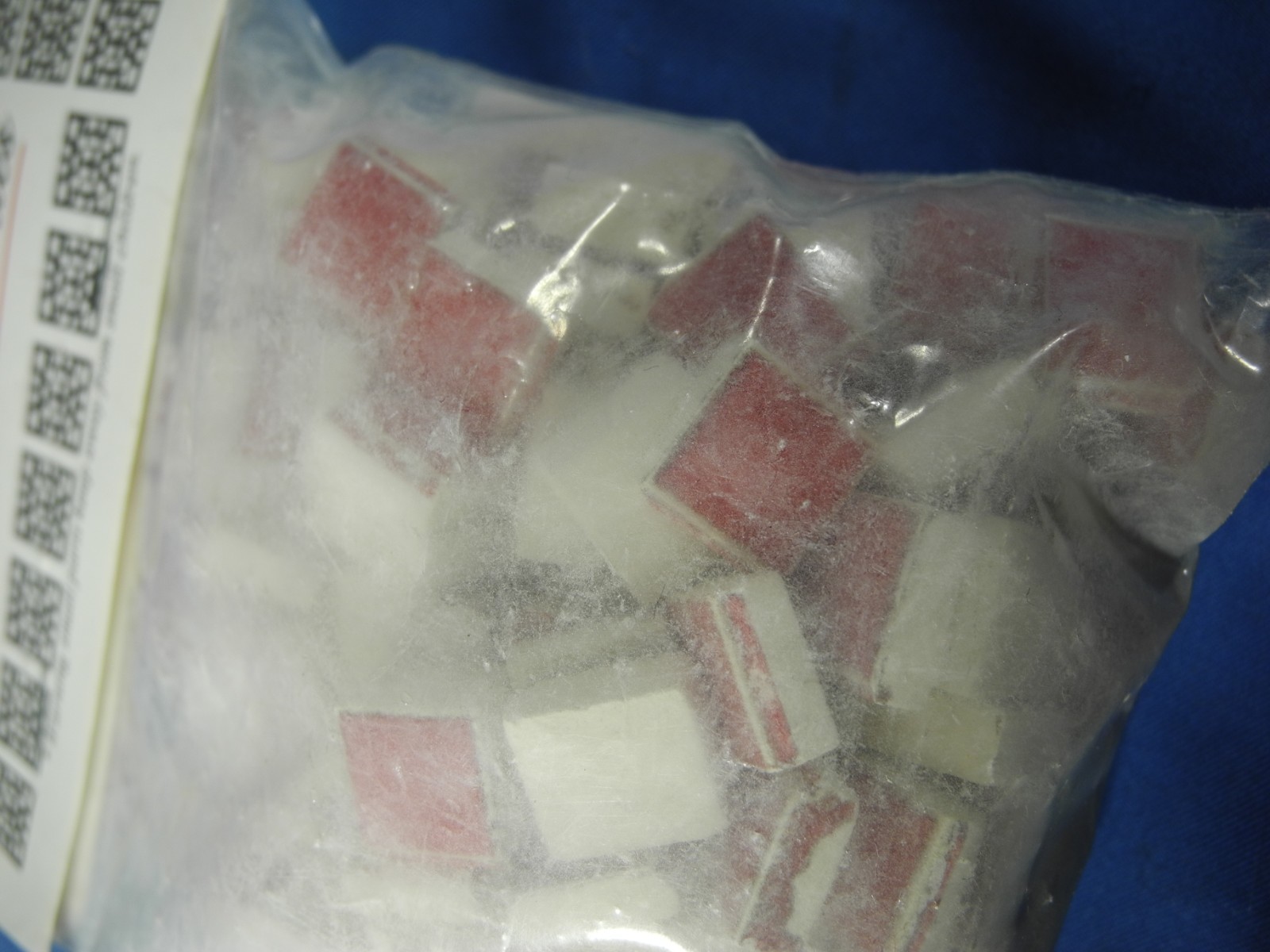 Rembrandt Tiles Craft Mosaic 7 Oz Bag 11.59mm RED (NEW)