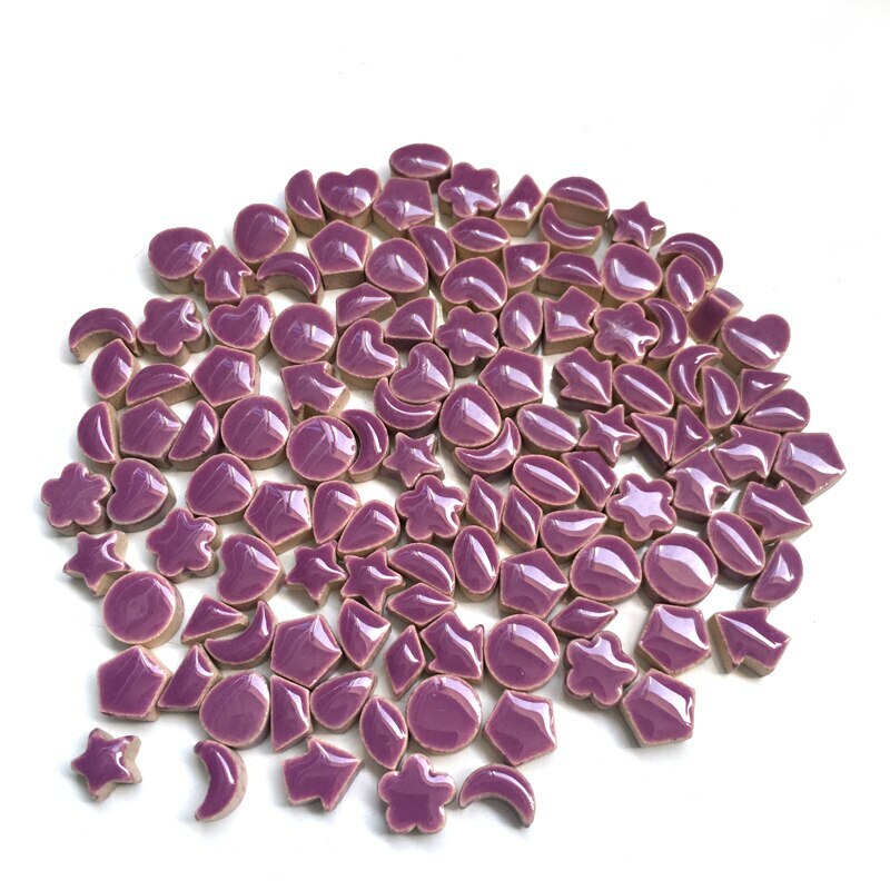 1cm Star Moon Flower Irregular Decorate Ceramic Mosaic DIY Material Art Craft