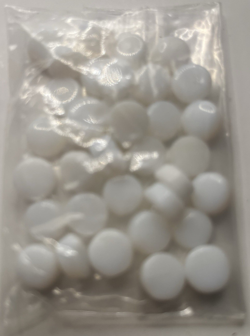 Lot of 200+ round, oval White, Clear, Red, Green Glass Cabochons