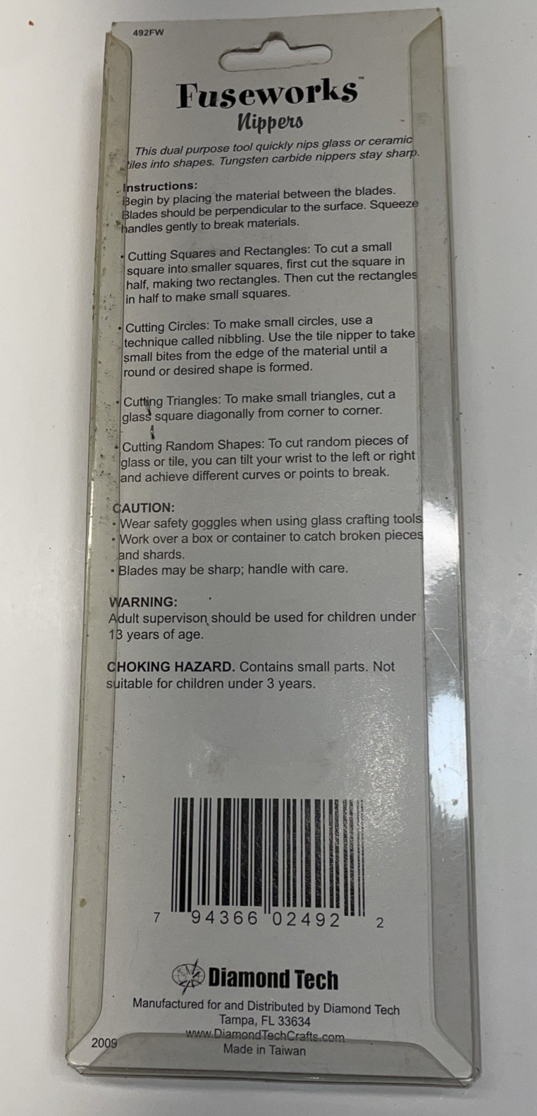 Glass or Ceramic Tile Nippers By Diamond Tech
