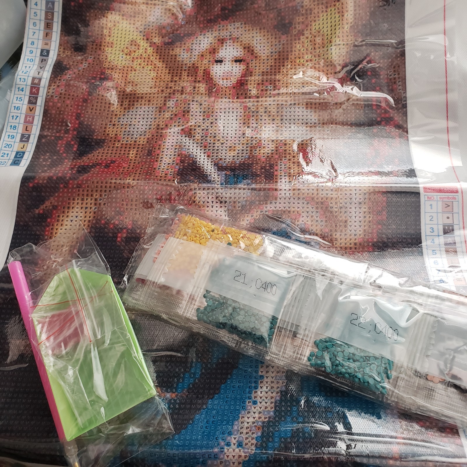 5D DIY Full Round Drill Diamond Painting Enthroned Fairy Queen 30x40cm MosaicArt