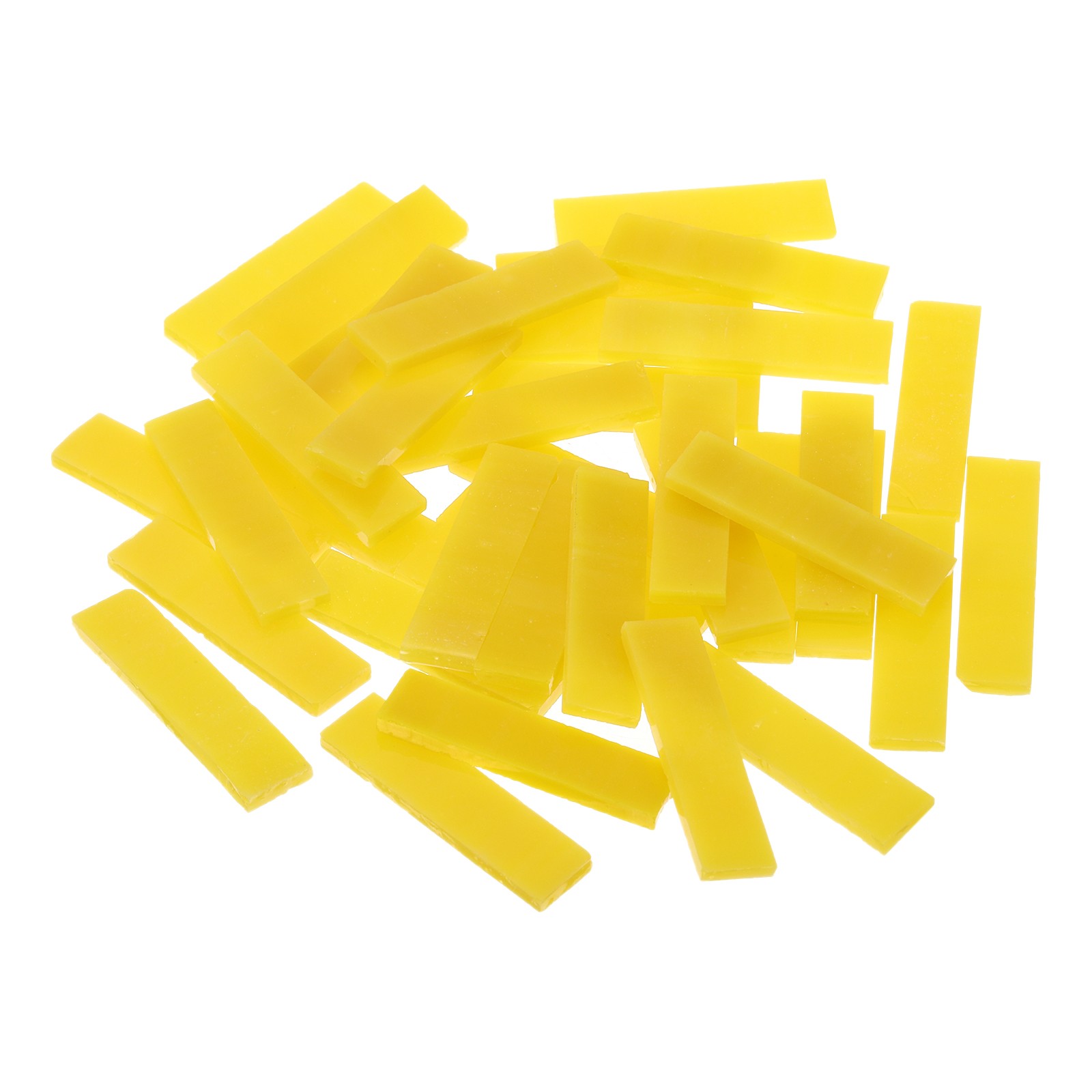 Stained Glass Strip, Lemon Yellow Mosaic Tiles 300g/10.58 oz