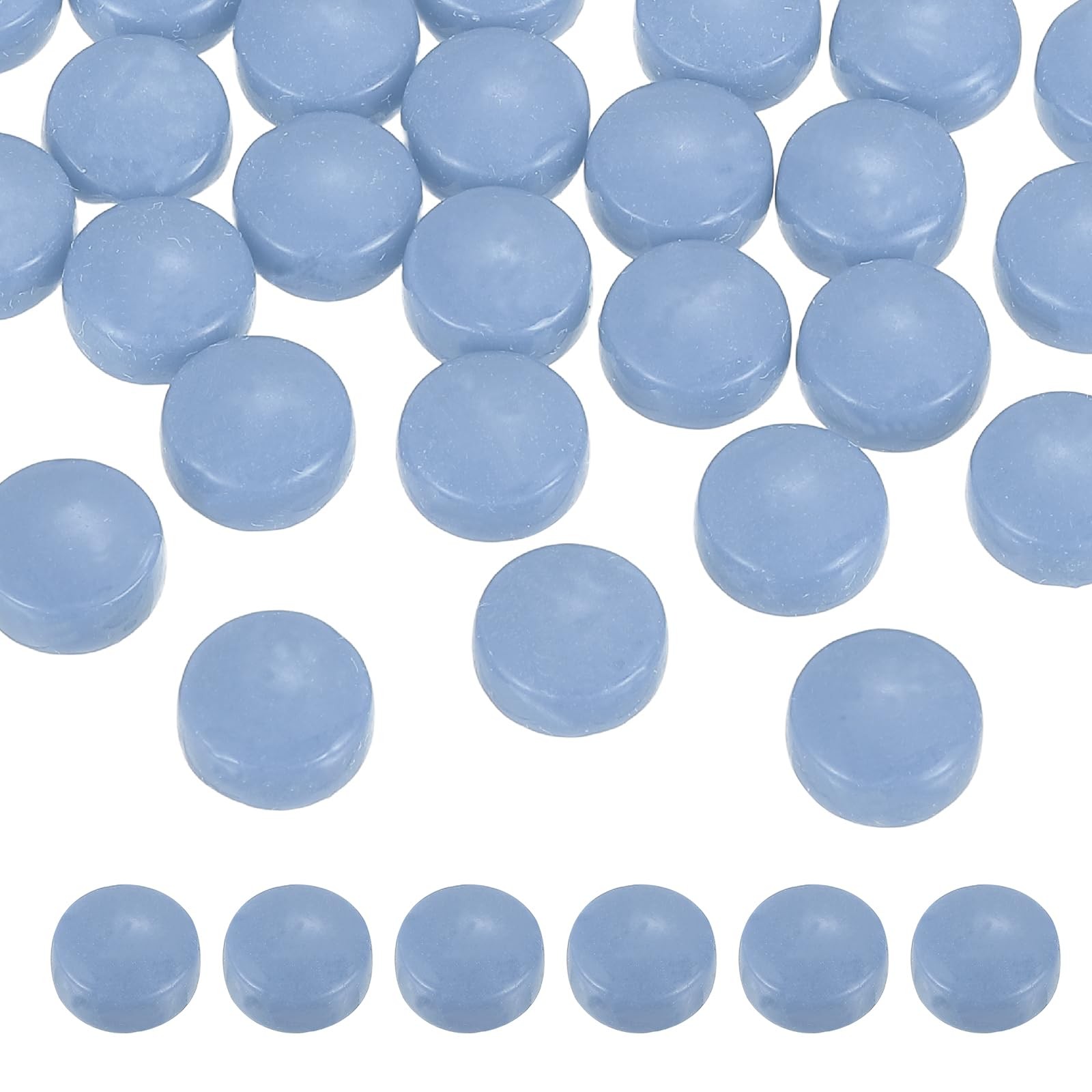 12mm Glass Mosaic Tiles, 300g Round Iridescent Glass Pieces Recycled Mosaic T…