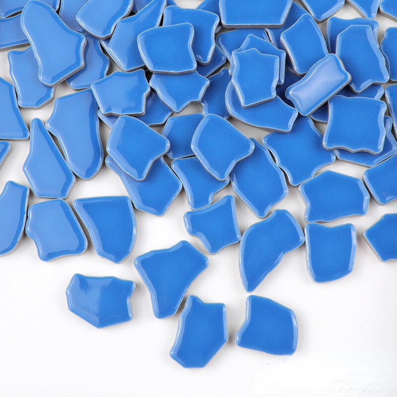 200g DIY Ceramic Mosaic Bulk Tiles Kit Mixed Shapes Supplies Art Craft Decor