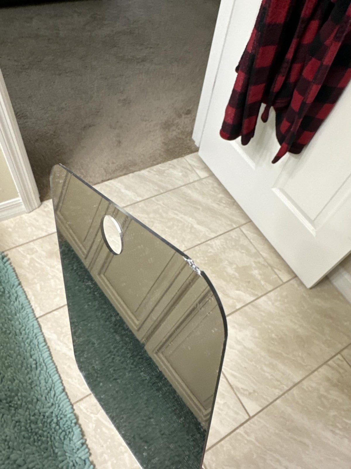 Modern 4 Pack Self-Adhesive Acrylic Mirrors 6X9 Inch – Safe & Stylish Decor