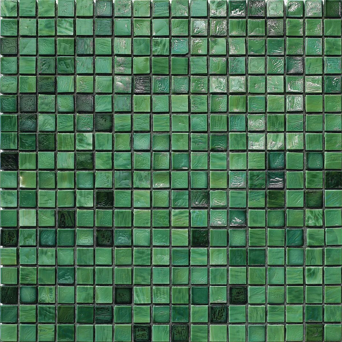 Sicis Murano Smalto Emerald J Glass Mosaic Tile