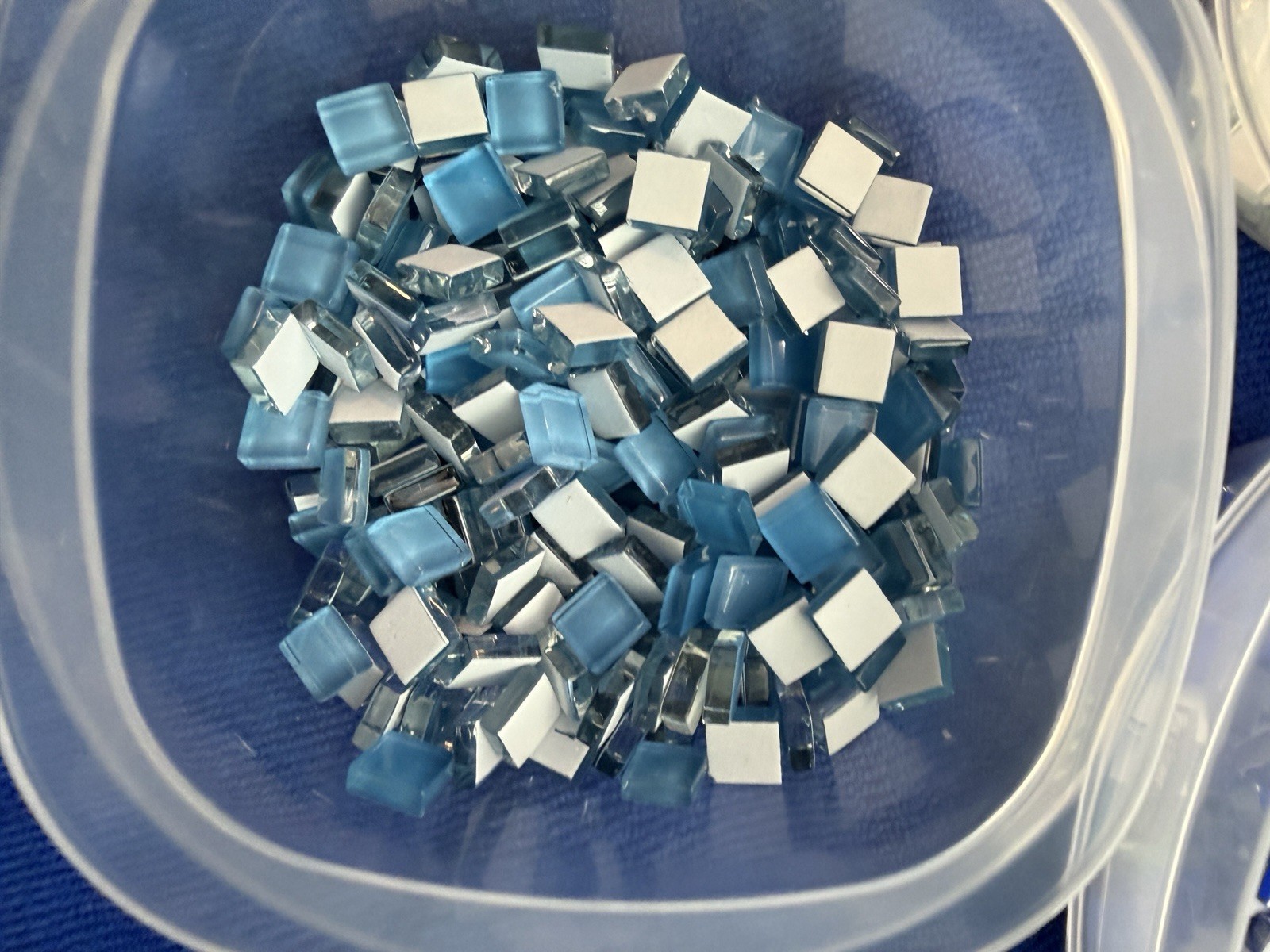 Assort Ceramic Mosaic Tiles for Crafts Bulk, Mixed Color And Shape