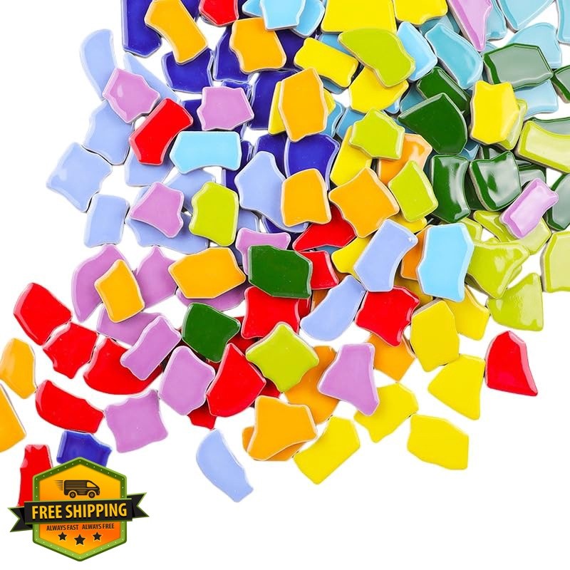 Anwoodola Mixed Color Mosaic Tiles 0.78″-1.57″
