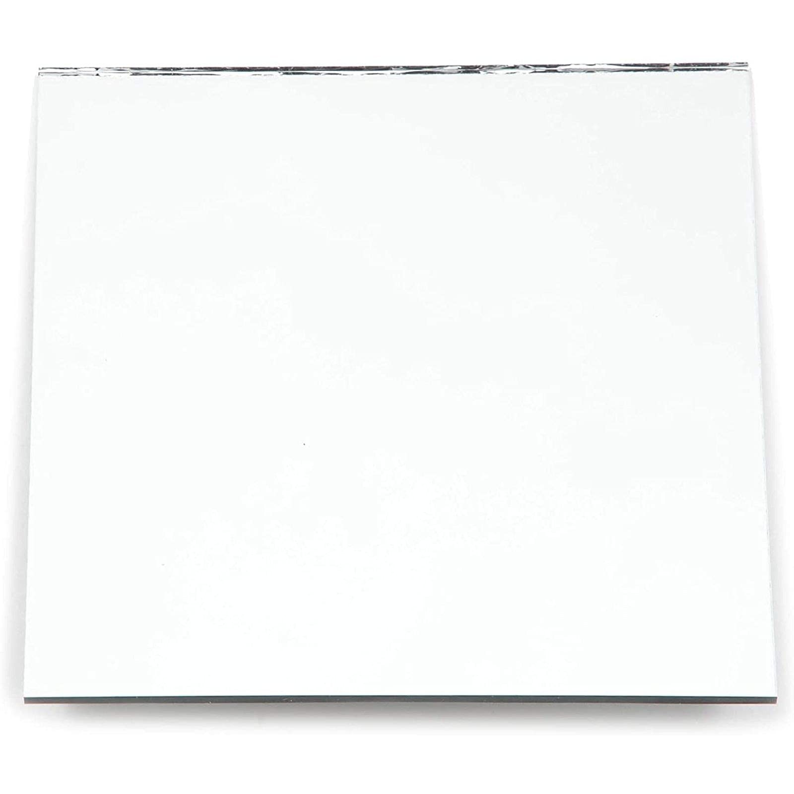 Bright Creations Mirror Art Tiles – 3 in, Silver, 50 Pack – 3 inches, Silver