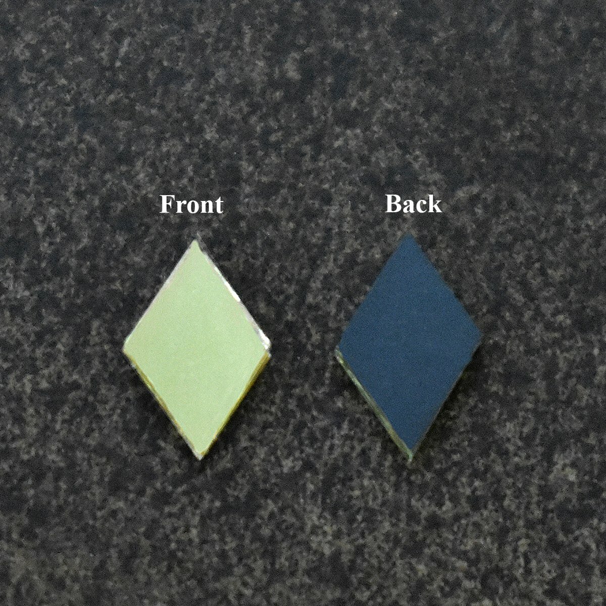 Shisha Mirror Diamond Shape Embroidery Craft Purpose Mosaic Tiles Deco Art 5-8MM