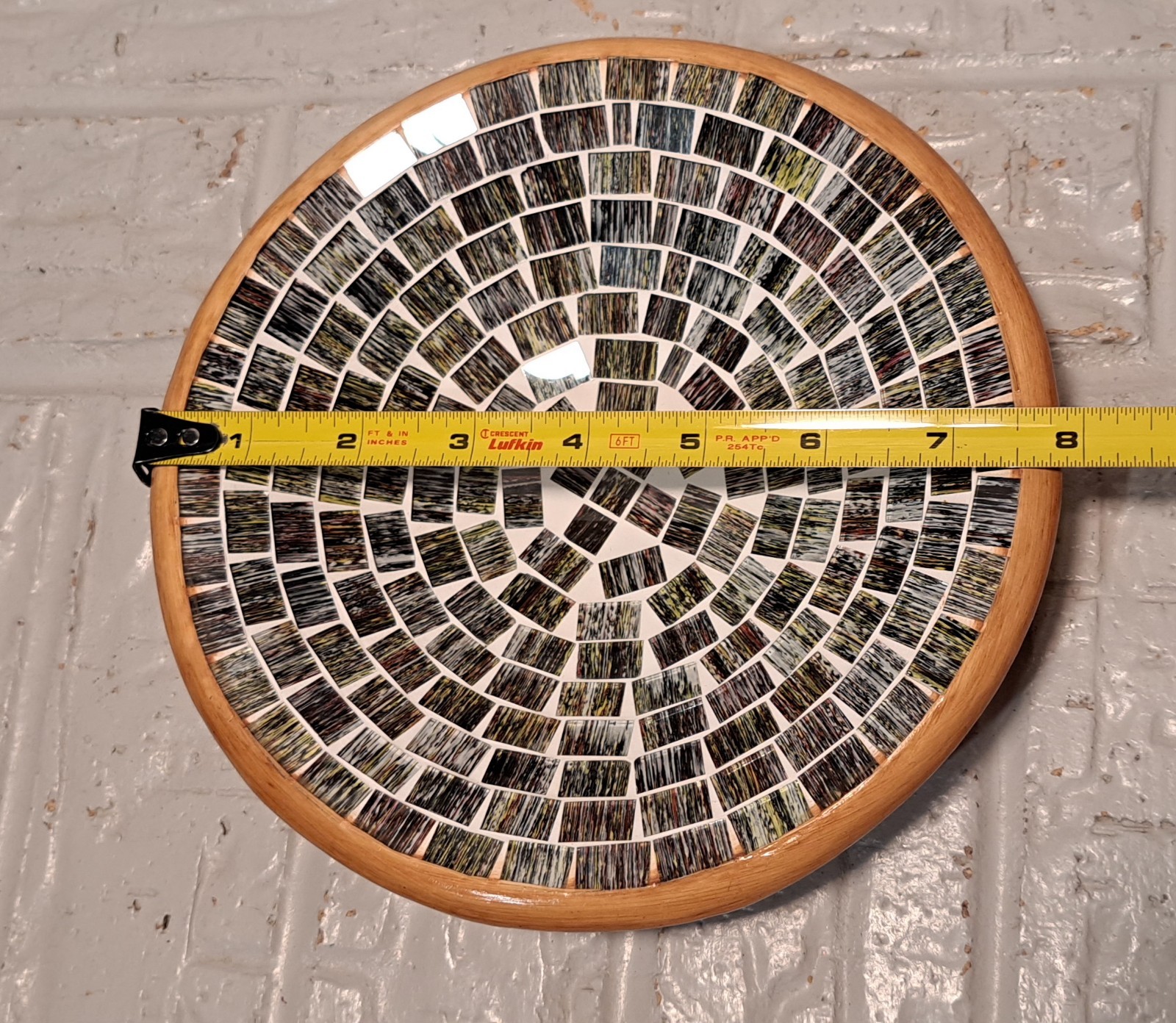 Mosaic Tile Ceramic Bowl Made In Indonesia 7.75″