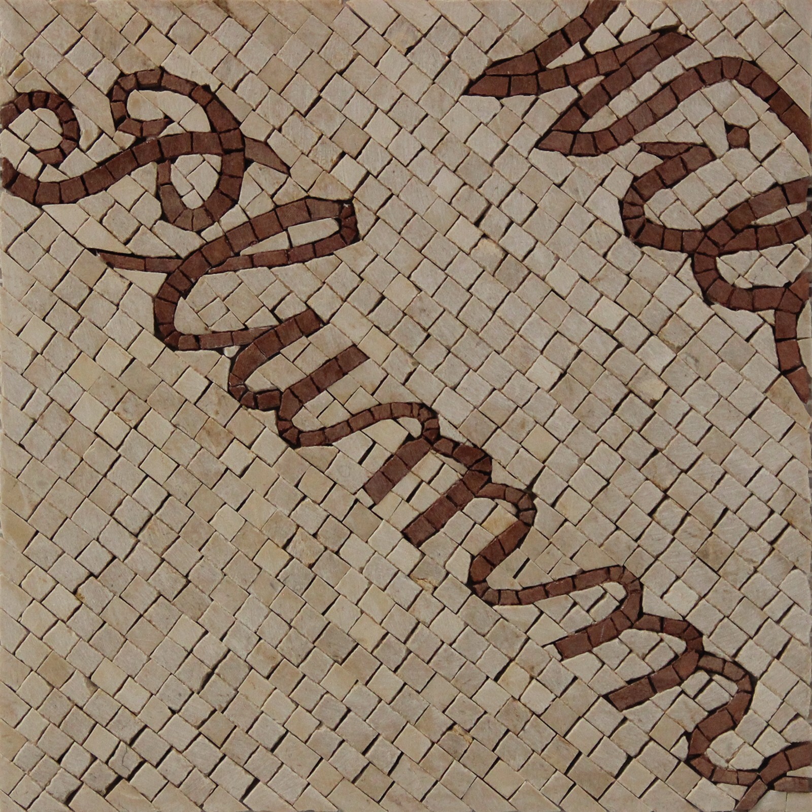 Home and Garden Mosaic Words Marble Tiles Natural Stone