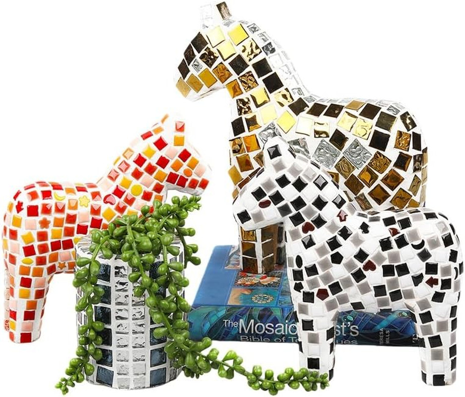 1.1Lb Mixed Color Ceramic Mosaic Tiles, Craft Small Irregular Mosaic Pieces for