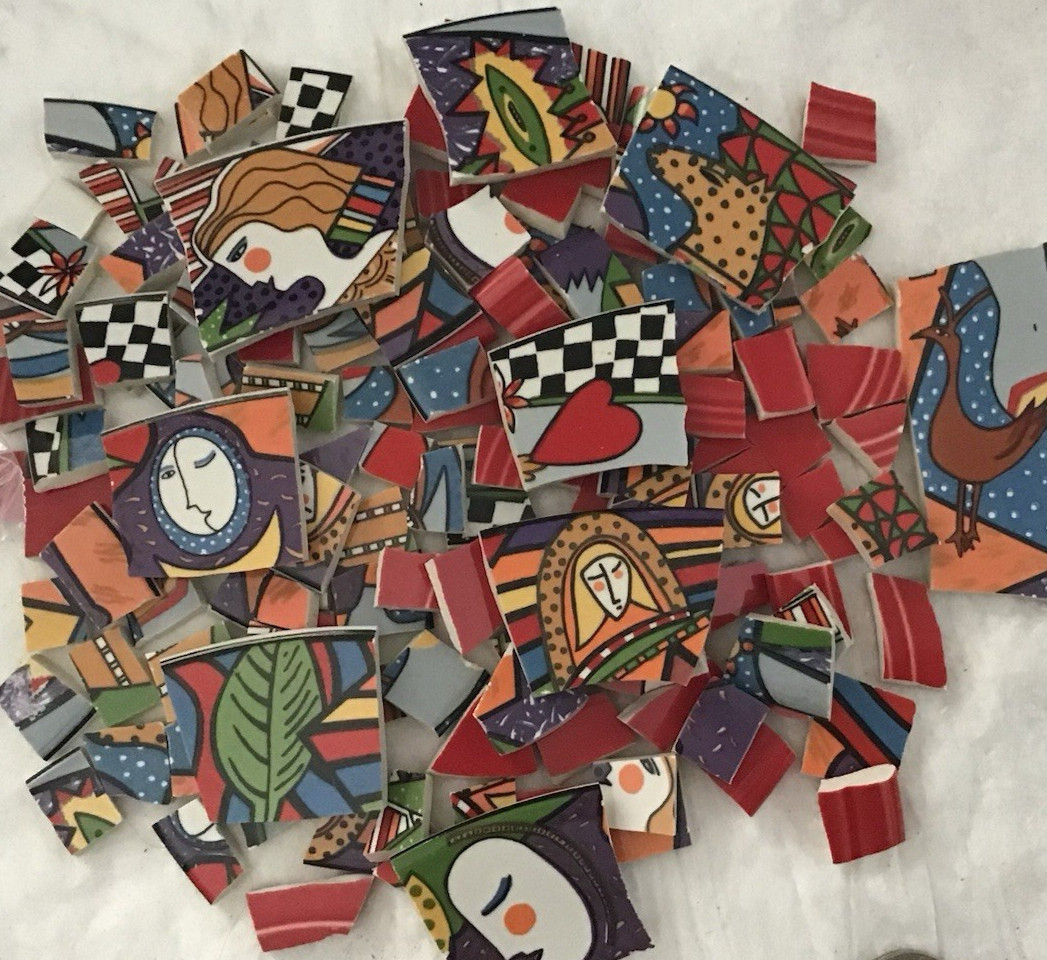 Large PicaSso – VitroMaster Metropolitan cut tiles 9 lg images & 120+ sm tiles