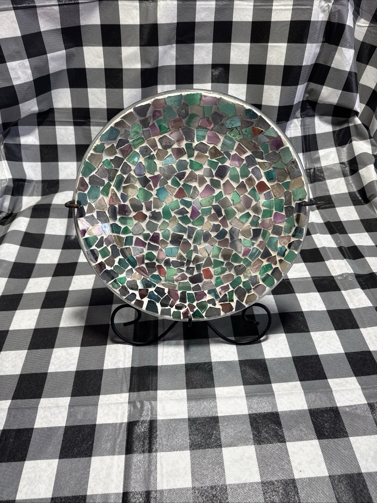 Mosaic Decorative Collectors Plate