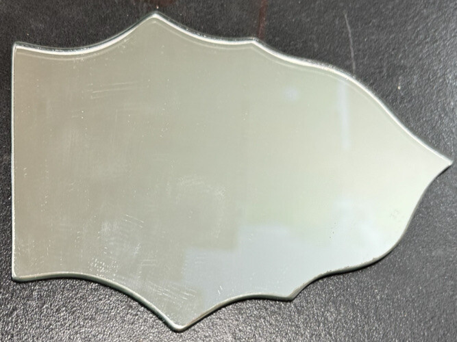4 Glass Mirror Shapes For Crafts