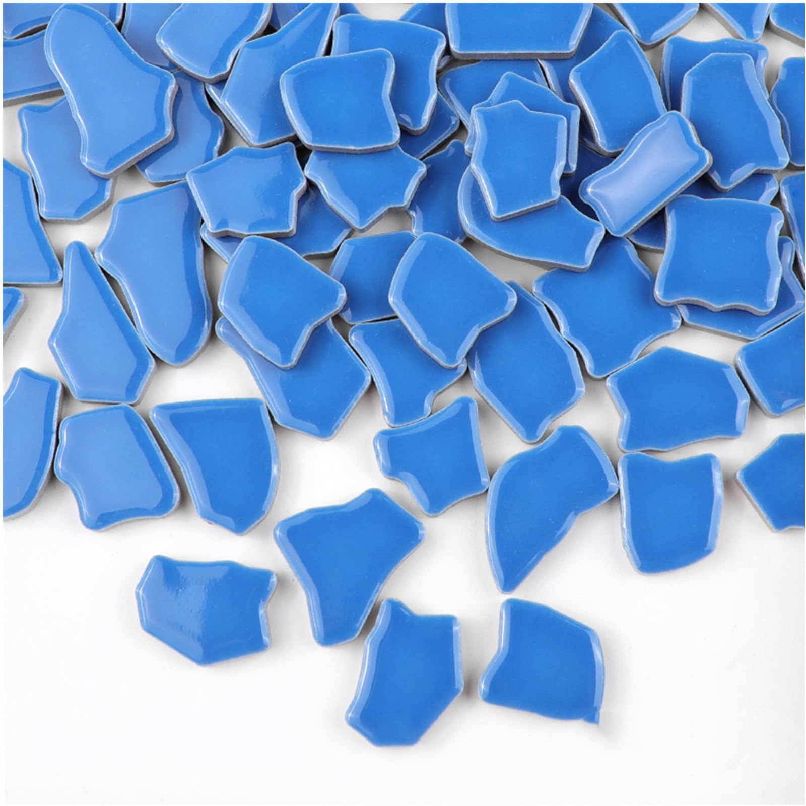 0.78″-1.57″ Irregular Ceramics Mosaic Tiles,1.1LB Mosaic Pieces Stones for Ho…