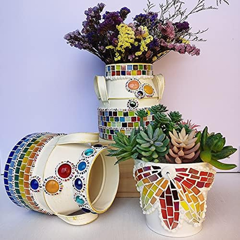 1.1Lb Irregular Crystal Mosaic Tiles,Small Mosaic Tile DIY Hobbies Children Hand